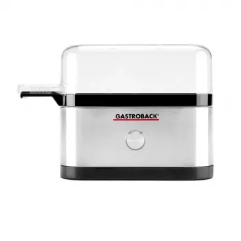 Eierkocher Gastroback Design Mini 3 Eier 350 W Schwarz Edelstahl