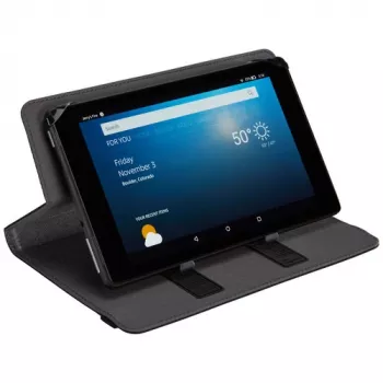 Case Logic SureFit CBUE-1207 Concrete 17,8 cm (7 Zoll) Folio Grau, Weiß