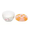 Schüssel-Set OURSSON BS2981RC/OR 1,7 L Rund Keramik Orange Weiß 3 Stk.