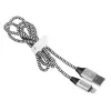 Lightning Kabel Tracer TRAKBK46268 1 m Schwarz Silber
