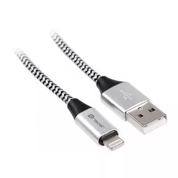 Lightning Kabel Tracer TRAKBK46268 1 m Schwarz Silber