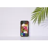 Smartphone-Hülle iKins für iPhone XS/S — Kirschblüten-Weiß-Design, schützende Hartschalen-Passform