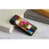 Smartphone-Hülle iKins für iPhone XS/S — Kirschblüten-Weiß-Design, schützende Hartschalen-Passform