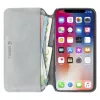 Folio Case Krusell Broby 4 Card SlimWallet für iPhone X/XS Grau