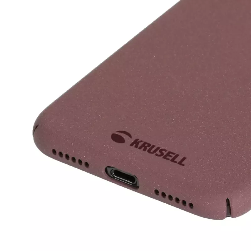 Brieftaschenhülle Krusell Sandby iPhone X/XS Burgunderrot