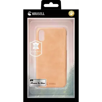 Cover Krusell Sunne iPhone XS Max 16,5 cm Beige