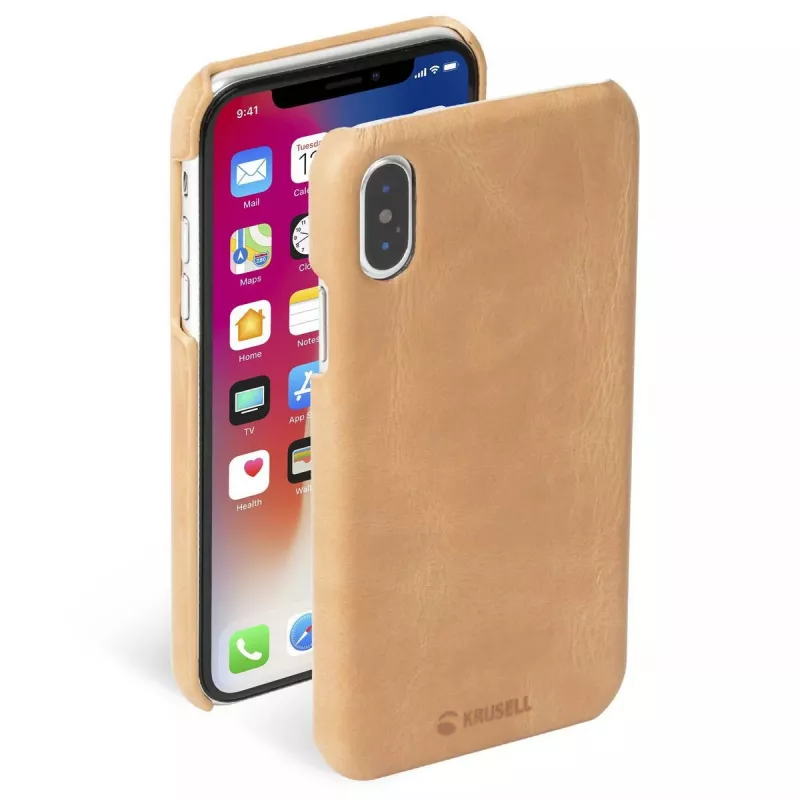 Cover Krusell Sunne iPhone XS Max 16,5 cm Beige