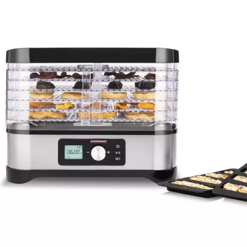 Juicer Gastroback Design Natural Plus Schwarz Stainless Steel