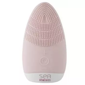 HoMedics FAC-001-EU Gesichtsreinigungsbürste Rotierende Bürste Pink, Weiß Batterie
