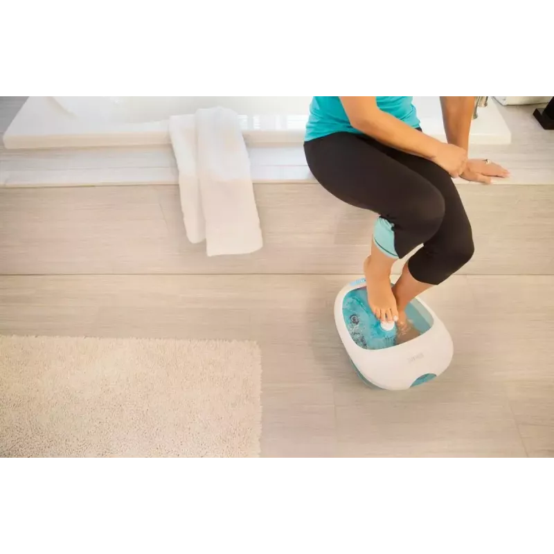 HoMedics FS-250-EU Fußbad Blau, Weiß