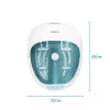 HoMedics FS-250-EU Fußbad Blau, Weiß