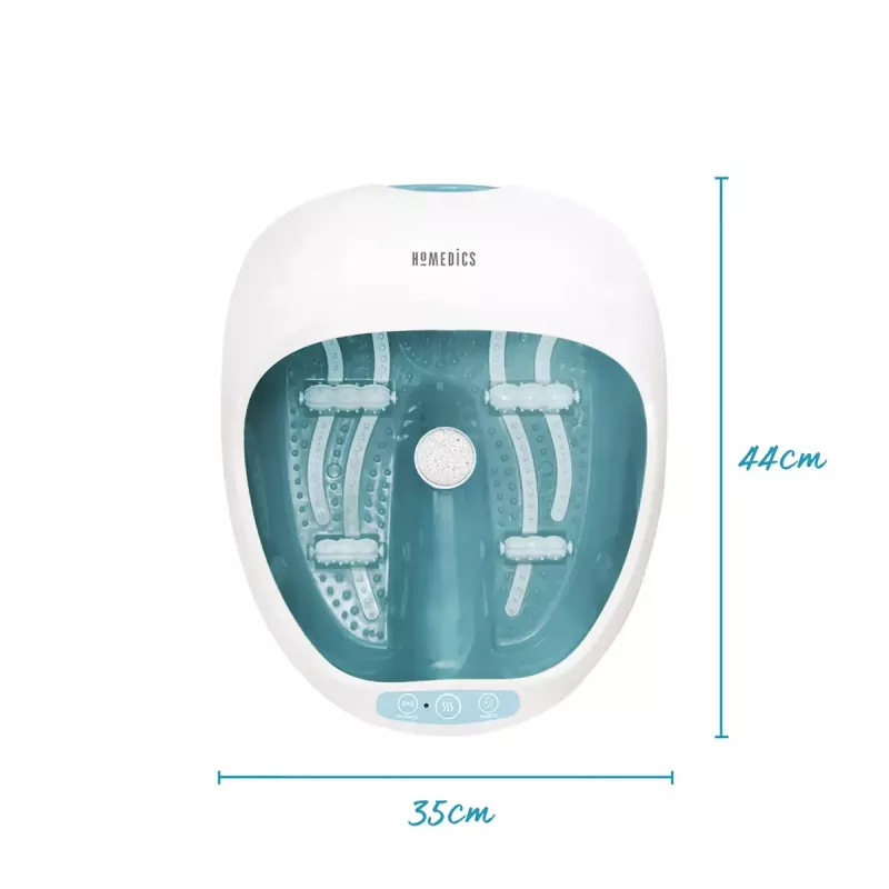 HoMedics FS-250-EU Fußbad Blau, Weiß