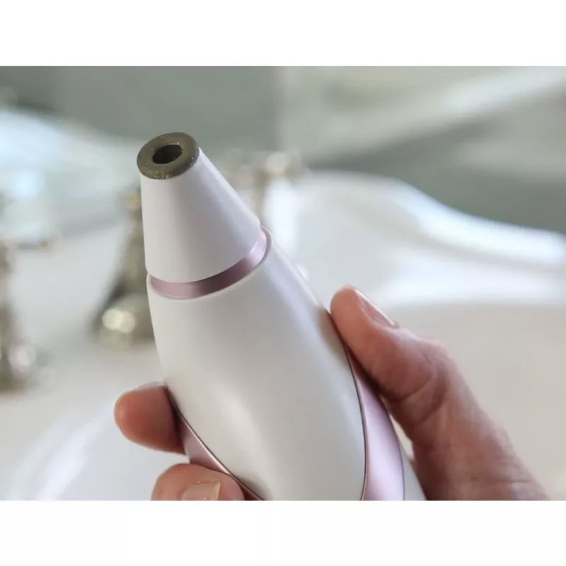 HoMedics Radiance Hautpflegegerät Hautvakuum-Mikrodermabrasion Roségold, Weiß