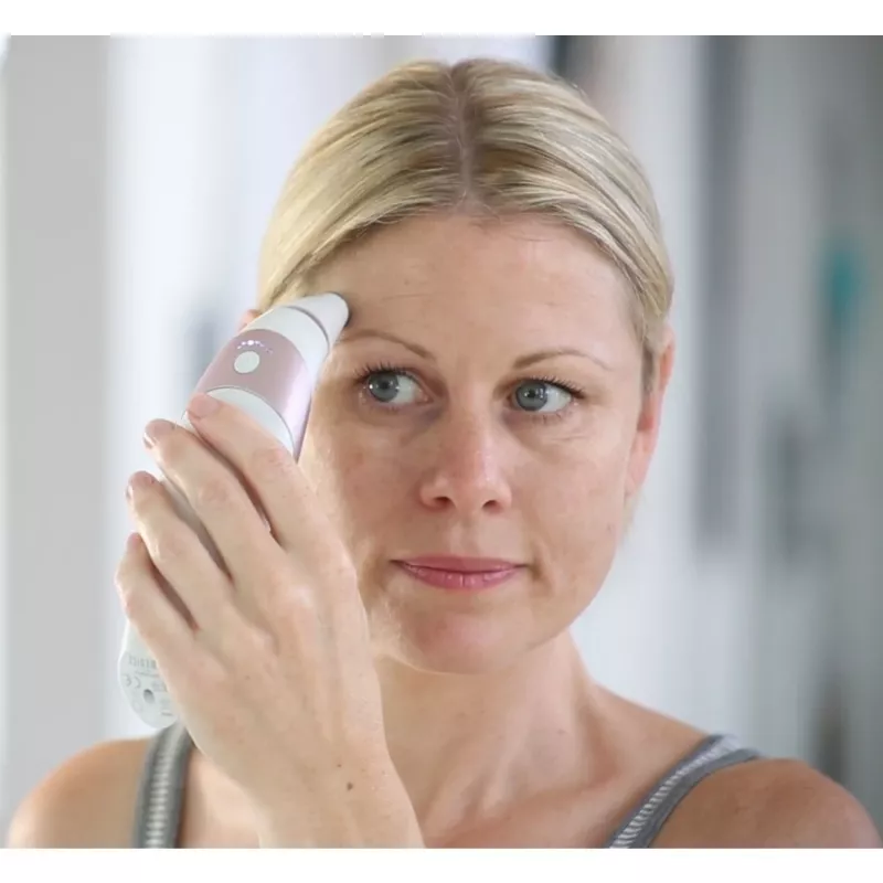 HoMedics Radiance Hautpflegegerät Hautvakuum-Mikrodermabrasion Roségold, Weiß