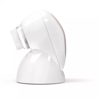 HoMedics FAC-600-EU Gesichtsbürste Pulsation Roségold, Weiß Batterie