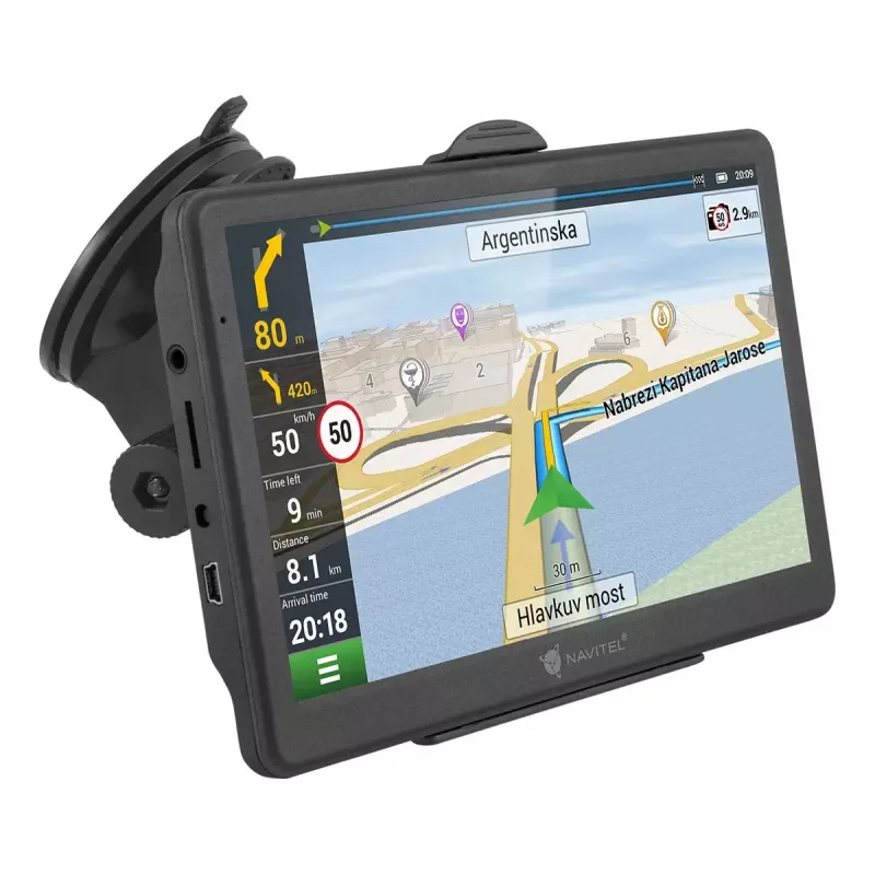 Navigator Navitel MS700 Fest verbaut 17,8 cm (7 Zoll) TFT Touchscreen Schwarz
