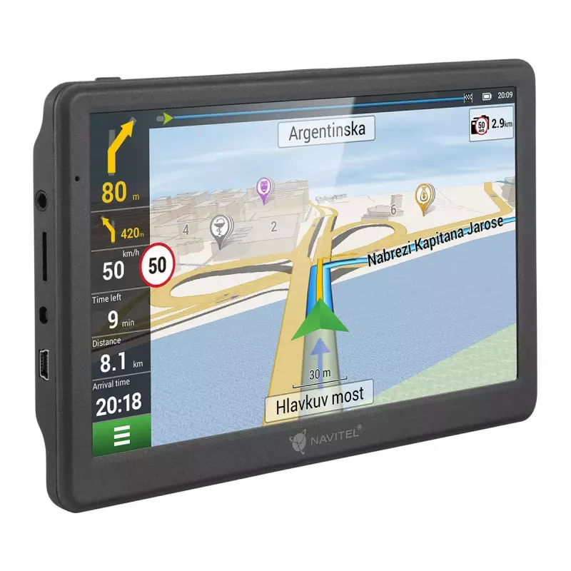 Navigator Navitel MS700 Fest verbaut 17,8 cm (7 Zoll) TFT Touchscreen Schwarz