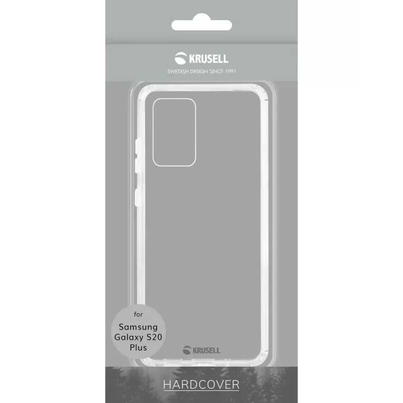 Cover Krusell Essentials Samsung Galaxy S20+ 6.7 Zoll Transparent
