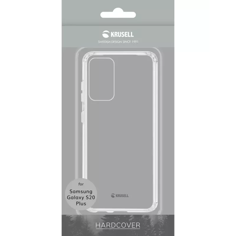 Cover Krusell Essentials Samsung Galaxy S20+ 6.7 Zoll Transparent
