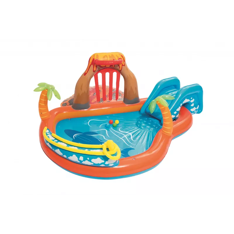 Aufblasbarer Spielcenter Bestway 53069 — aufblasbarer Wasserspielplatz für Kinder