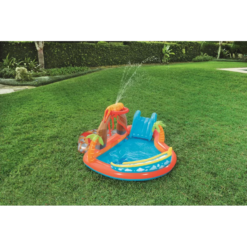 Aufblasbarer Spielcenter Bestway 53069 — aufblasbarer Wasserspielplatz für Kinder