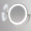 HoMedics MIR-8150-EU Kosmetikspiegel freistehend rund Edelstahl