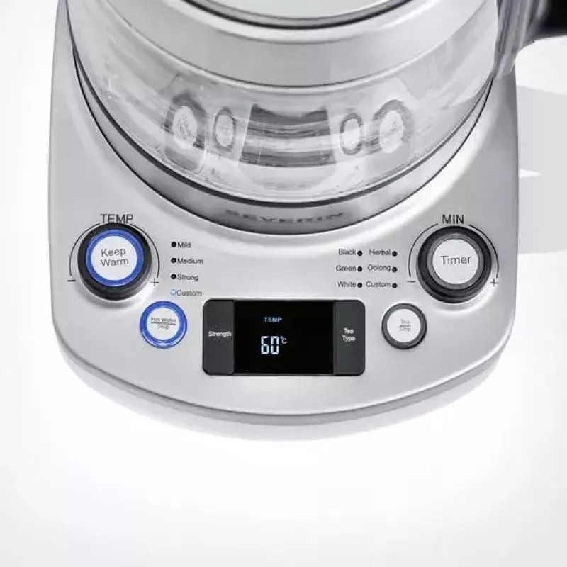 Elektrischer Wasserkocher Severin 1,7 l 3000 W Edelstahl