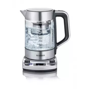 Elektrischer Wasserkocher Severin 1,7 l 3000 W Edelstahl