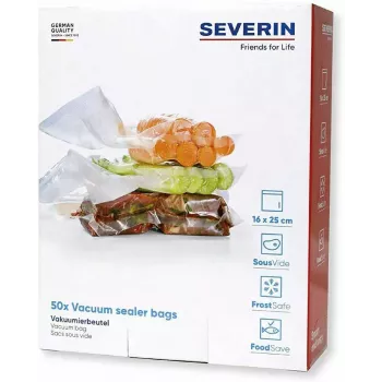 SEVERIN ZB 3613 Vakuumierbeutel 16 x 25 cm, 50 Stück