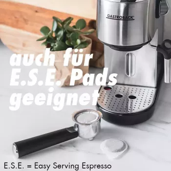 Espressomaschine Gastroback Design Espresso Piccolo 1,4 L Manuell