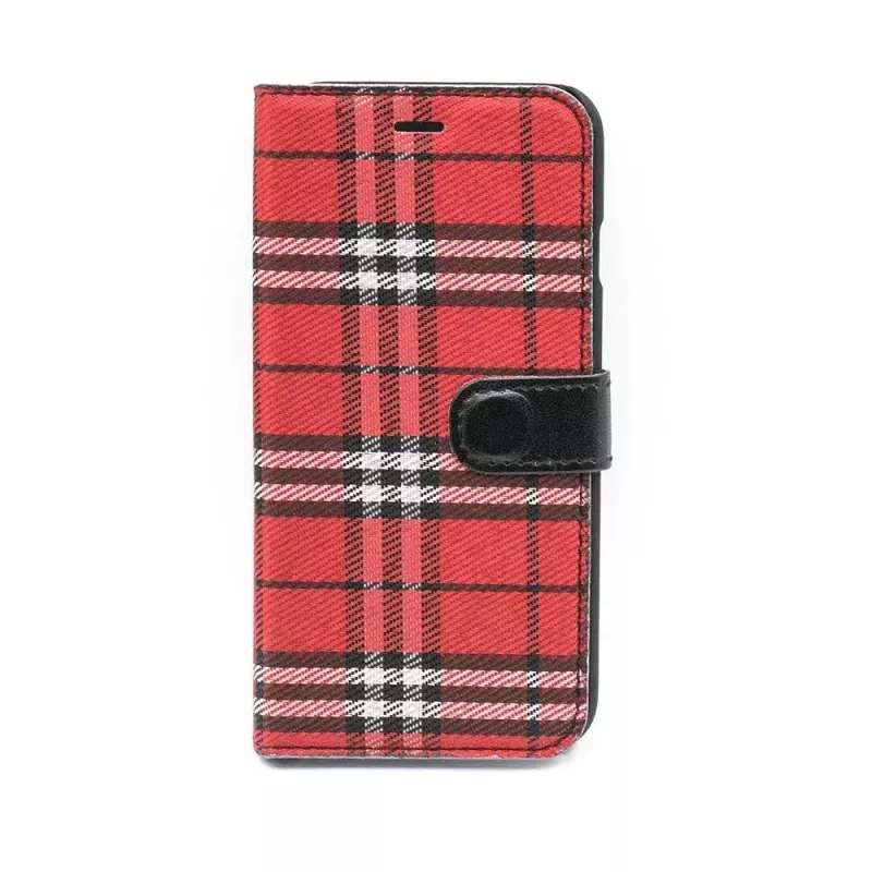 Folio Case Tellur TLL184031 für iPhone 7 Schwarz Rot