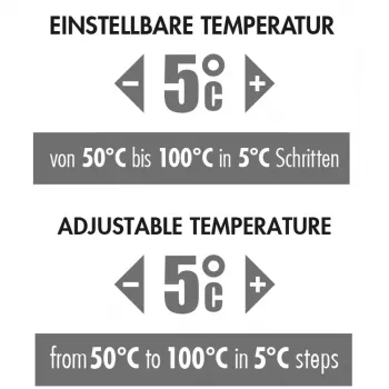 Elektrischer Wasserkocher Gastroback 1,7 L 3000 W Schwarz Edelstahl