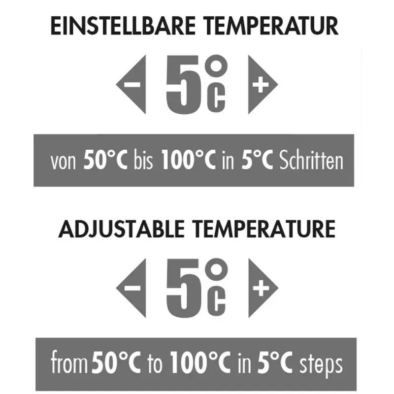 Elektrischer Wasserkocher Gastroback 1,7 L 3000 W Schwarz Edelstahl