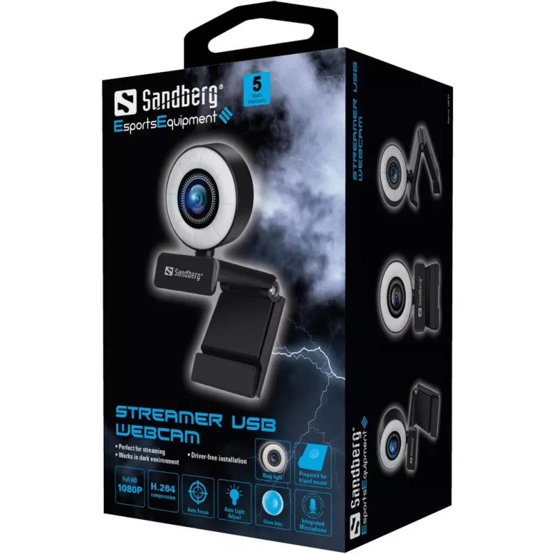 Webcam Sandberg Streamer USB Webcam