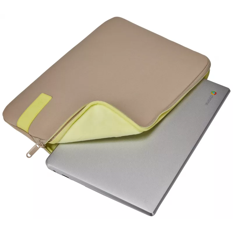 Case Logic Reflect REFPC-113 Plaza Taupe/Sun-Lime 33,8 cm (13,3 Zoll) Sleeve-Hülle