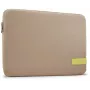 Case Logic Reflect REFPC-114 Plaza Taupe/Sun-Lime 35,6 cm (14 Zoll) Sleeve-Tasche