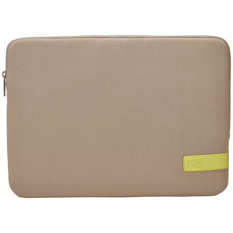 Case Logic Reflect REFPC-114 Plaza Taupe/Sun-Lime 35,6 cm (14 Zoll) Sleeve-Tasche