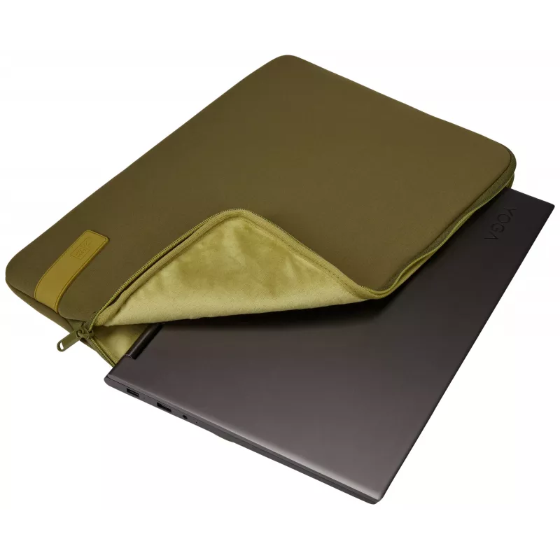 Case Logic Reflect REFPC-116 Capulet Olive/Green Olive 39,6 cm (15,6 Zoll) Sleeve-Tasche Grün, Oliv