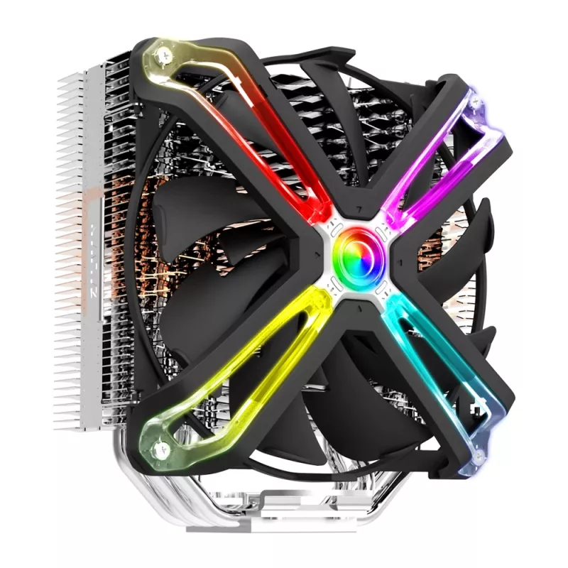 Zalman CNPS17X Computer-Kühlsystem Prozessorkühler 14 cm Schwarz, Grau