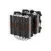 Zalman CNPS20X computer cooling system Processor Cooler 14 cm Aluminium, Schwarz
