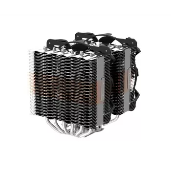Zalman CNPS20X computer cooling system Processor Cooler 14 cm Aluminium, Schwarz