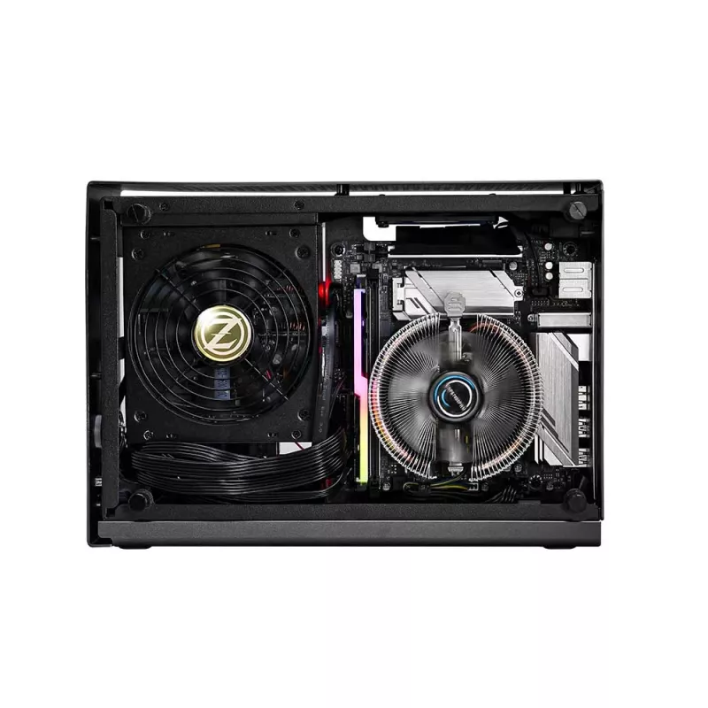 PC-Gehäuse Zalman M2 Mini-Silver Mini-Tower Silber