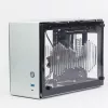 PC-Gehäuse Zalman M2 Mini-Silver Mini-Tower Silber