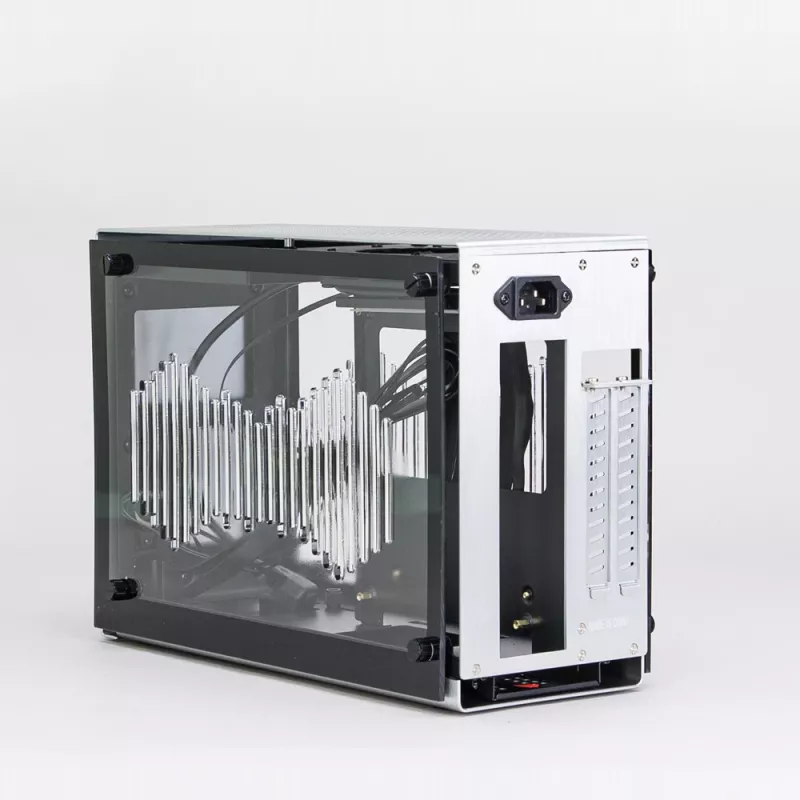 PC-Gehäuse Zalman M2 Mini-Silver Mini-Tower Silber