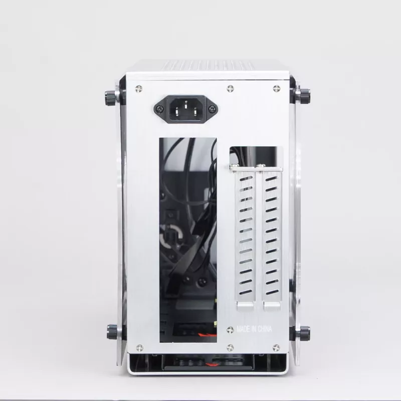 PC-Gehäuse Zalman M2 Mini-Silver Mini-Tower Silber