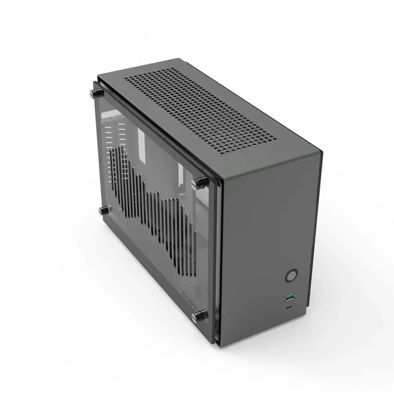 Zalman M2 Mini Gray Mini Tower Grau