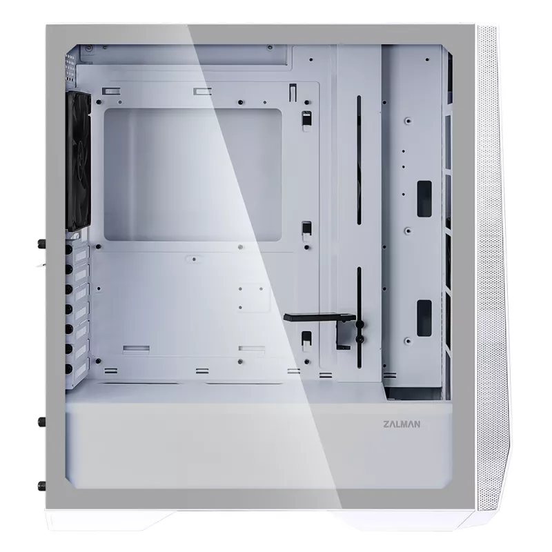 Zalman Z9 Iceberg ATX Mid Tower PC-Gehäuse, Weiß Lüfter Midi Tower