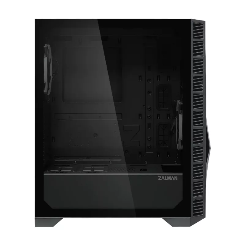 PC-Gehäuse Zalman Z3 Iceberg Schwarz Midi Tower