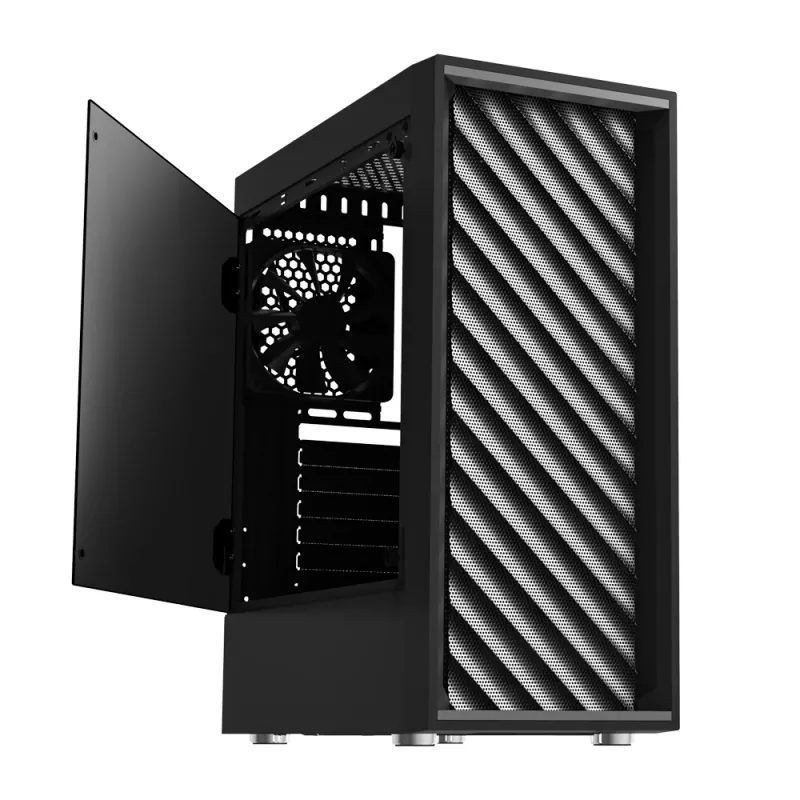 Zalman T7 Computergehäuse Midi Tower Schwarz