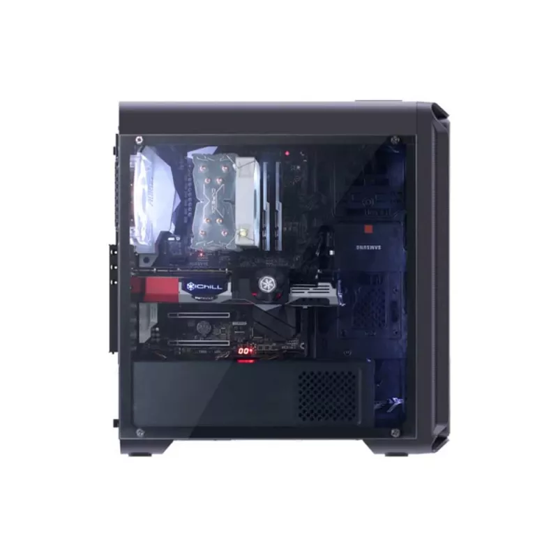 Zalman i3 Midi-Tower Gehäuse - Schwarz Window Midi Tower